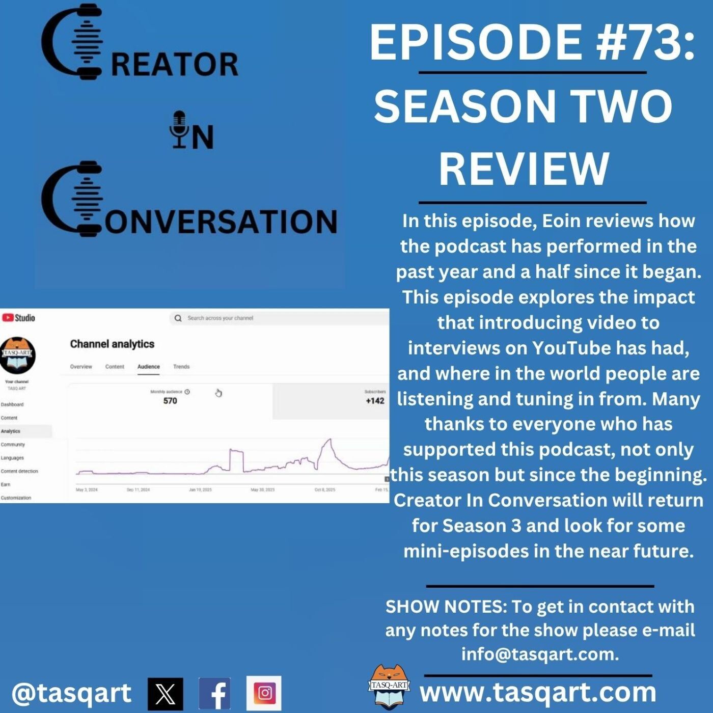 Season Two Review: Creator in Conversation Ep. 73 episode artwork