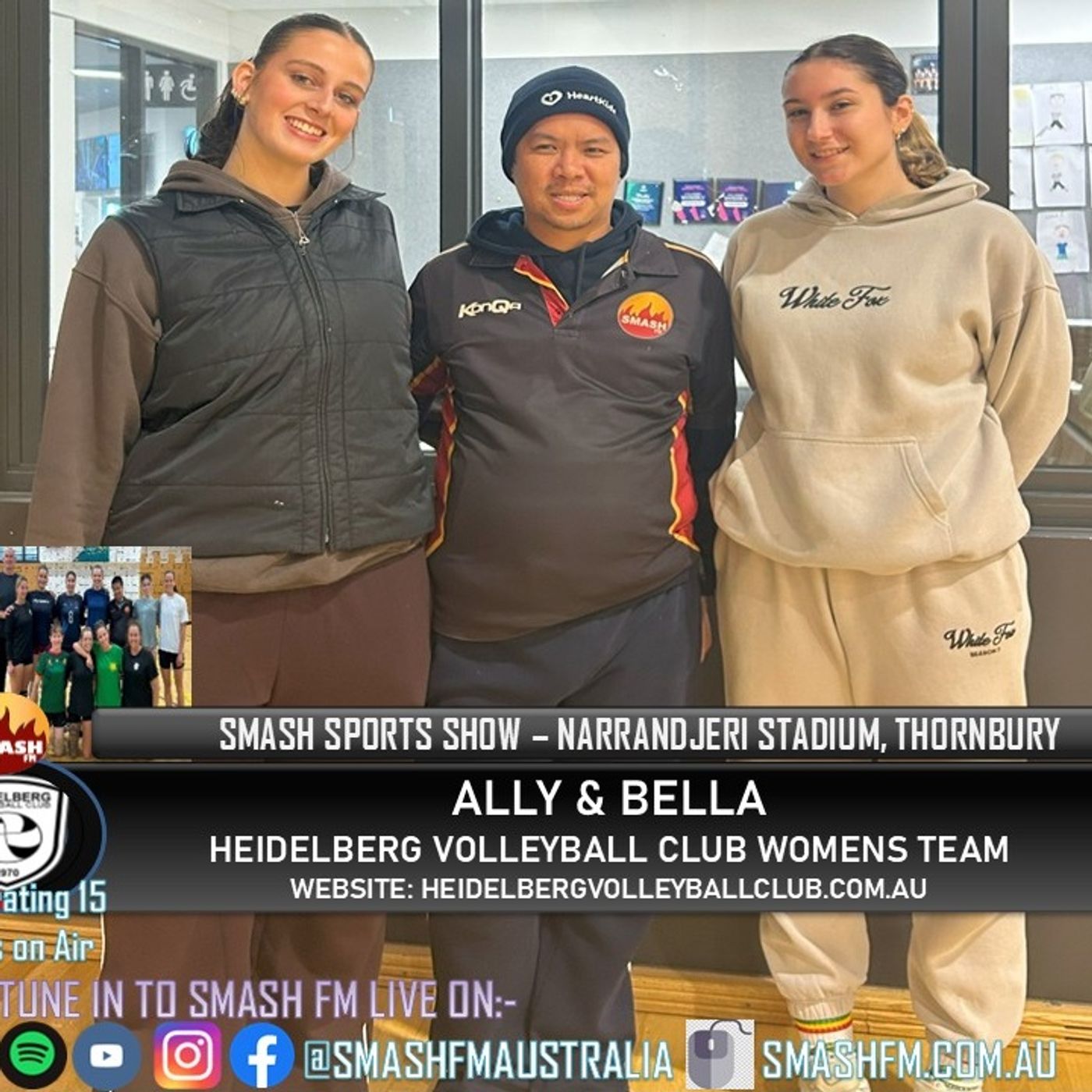 SSS15THYR: Heidelberg Volleyball Club Premier Womens Interviews 190625