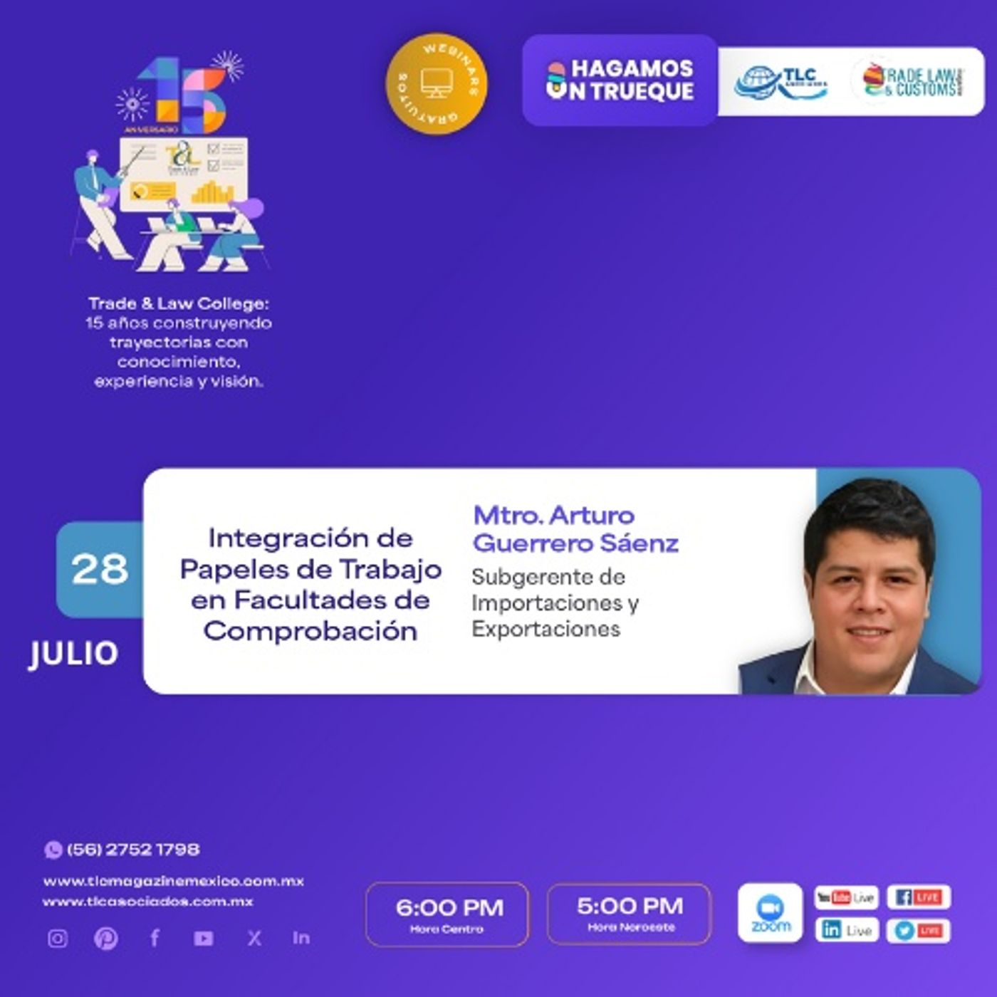 611 Integración de Papeles de Trabajo en Facultades de Comprobación