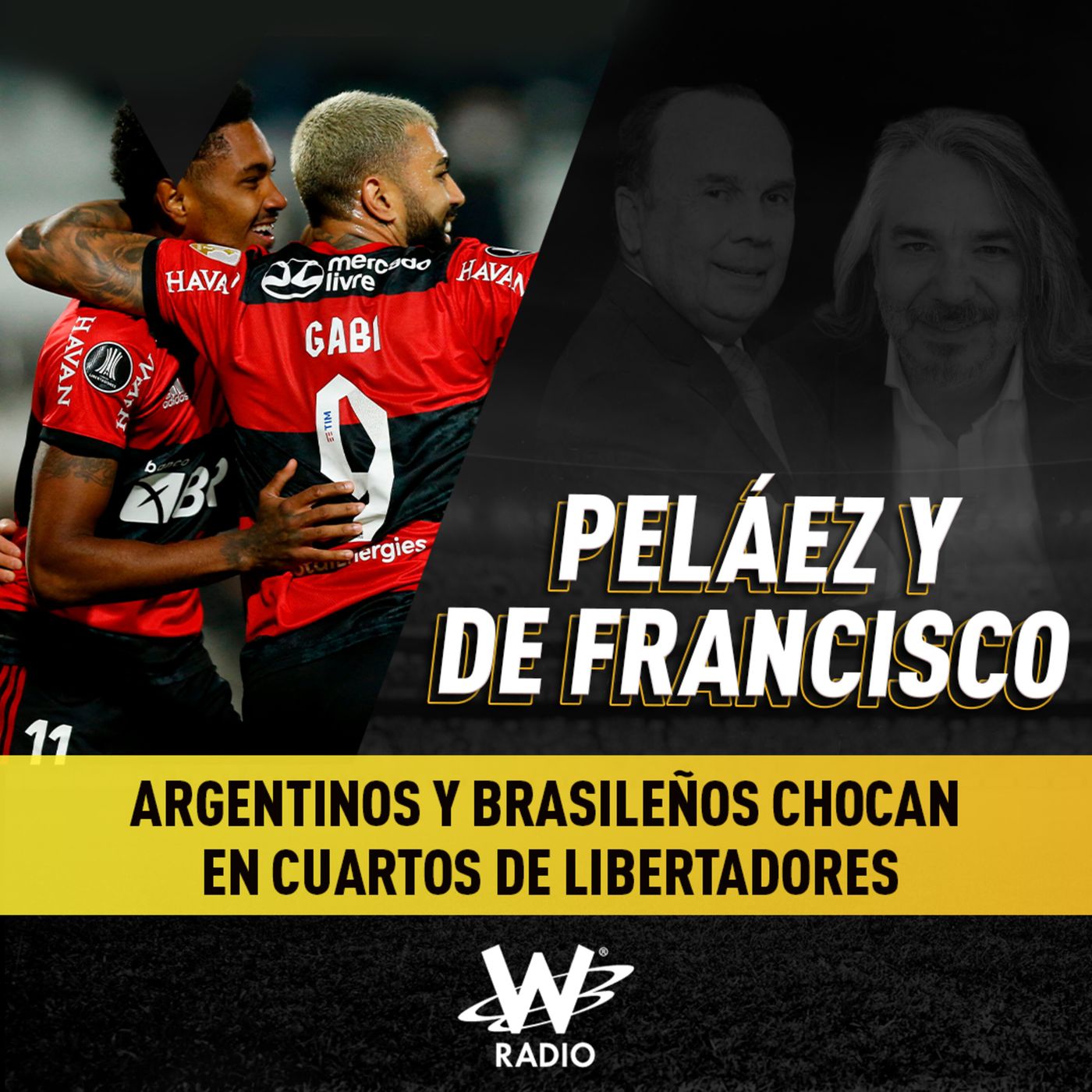 Argentinos y brasileños chocan en cuartos de Libertadores