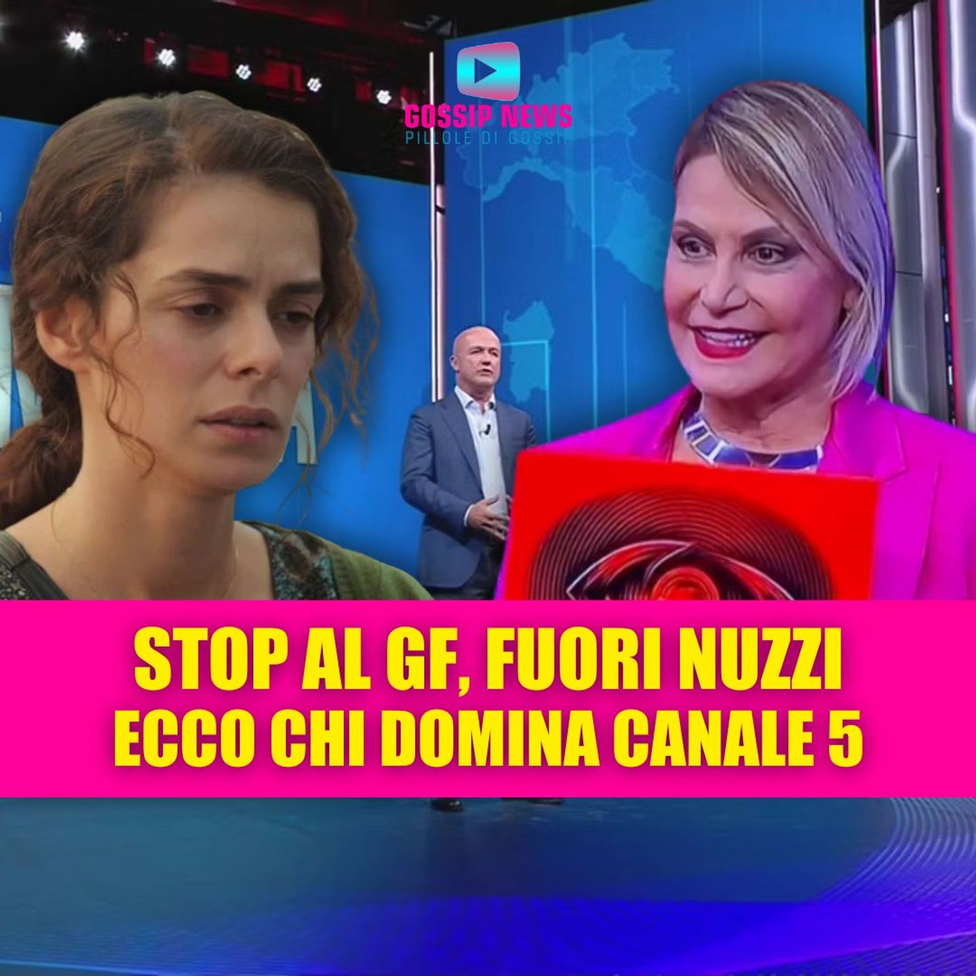 È tutto vero: Mediaset cancella il Grande Fratello e fa fuori Nuzzi! Ecco chi prende il controllo