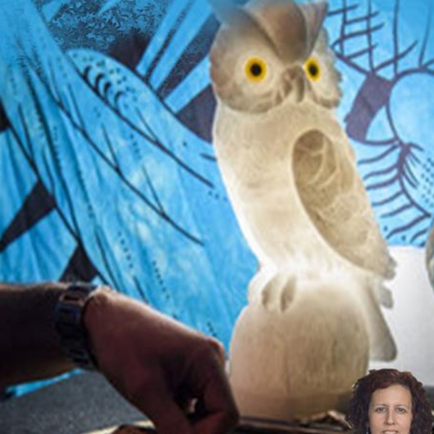 Cafe Esoterica Radio Host Shawn M. Cohen Guest Filomena Kentleton Artist /Author episode artwork