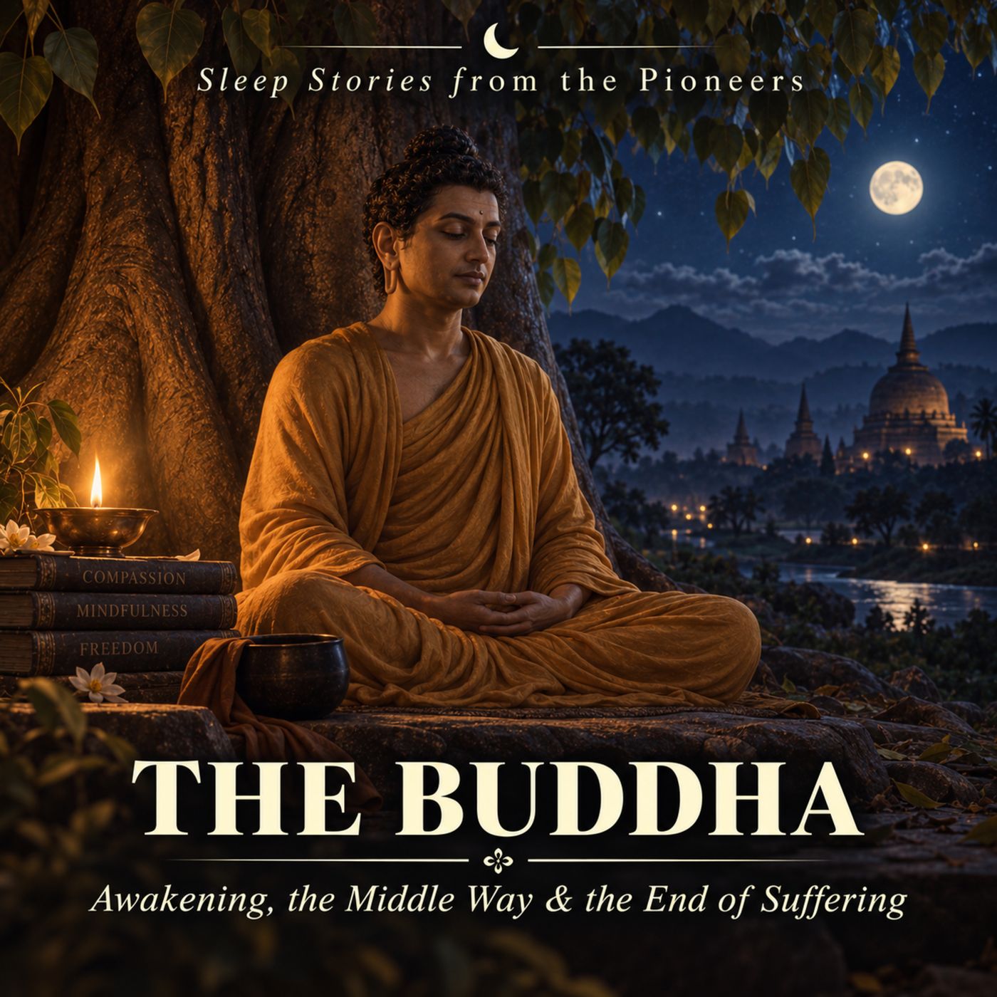 The Buddha: Awakening, the Middle Way & the End of Suffering | A Sleep Story from the Pioneers