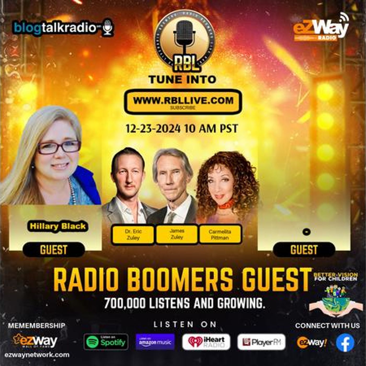 RBL-RADIO BOOMERS LIVE EP S9 EP 240: Hillary Black episode artwork