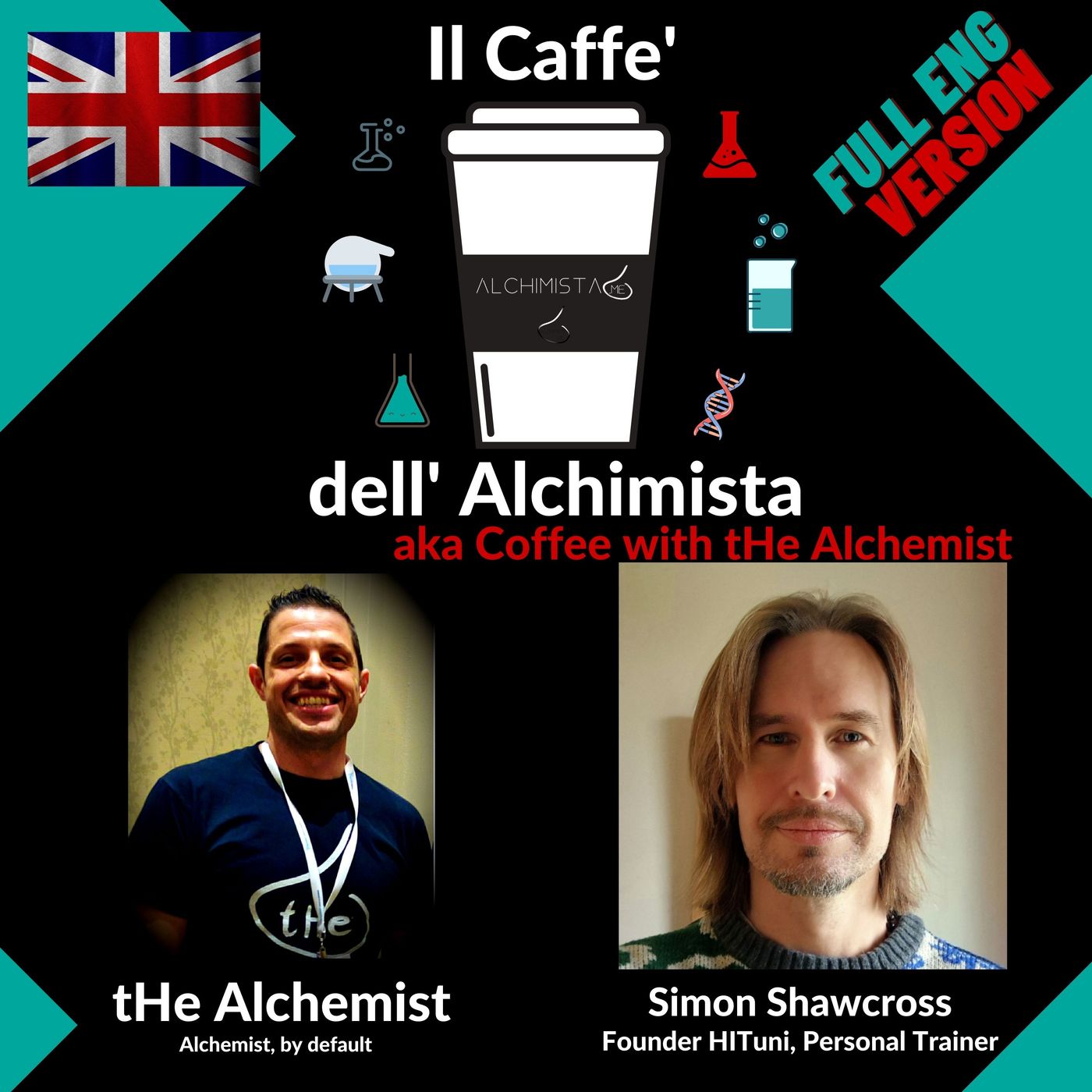 [ENG] ☕ Il Caffe' Dell' Alchimista- Coffee with the Alchemist ⚗️  Simon Shawcross