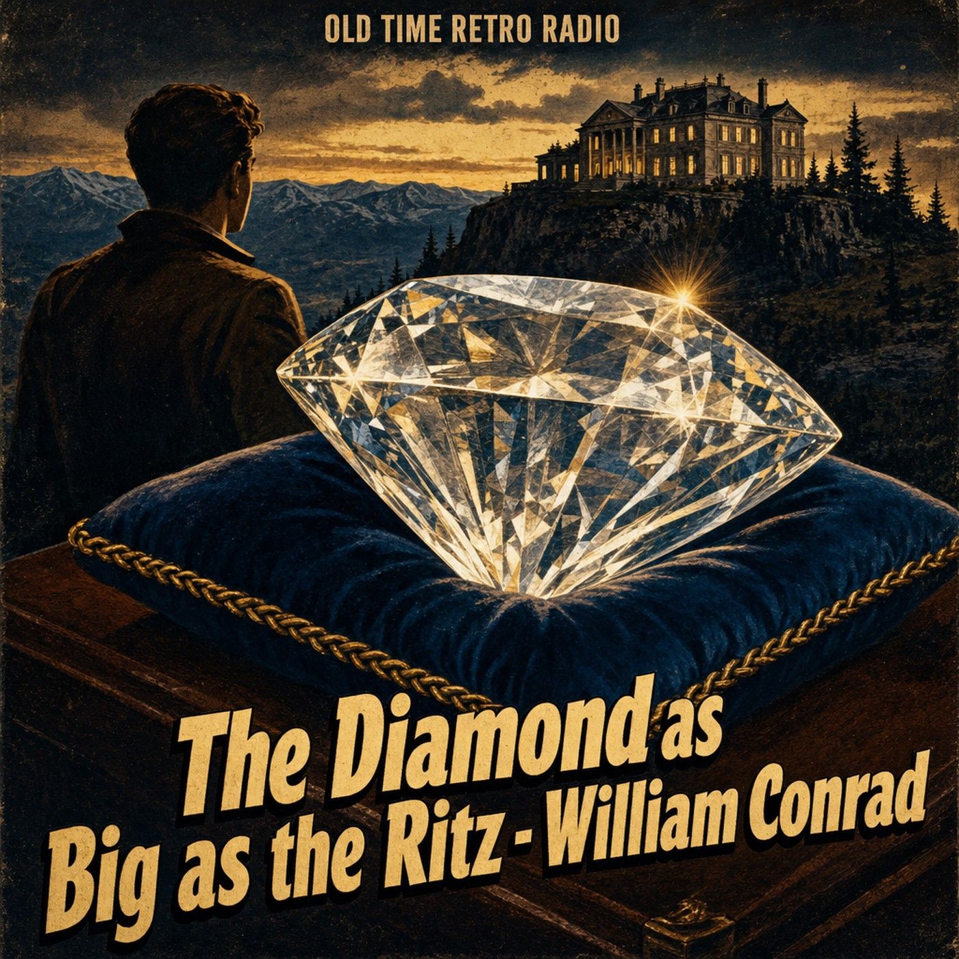 Escape - "The Diamond as Big as the Ritz - William Conrad" (Old Time Radio, 1948) episode artwork