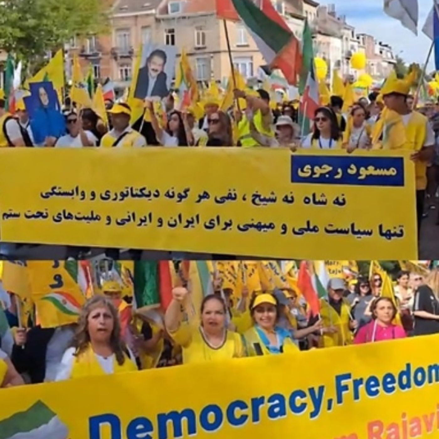 شصتمین سالگرد مجاهدین در رویداد تاریخی بروکسل