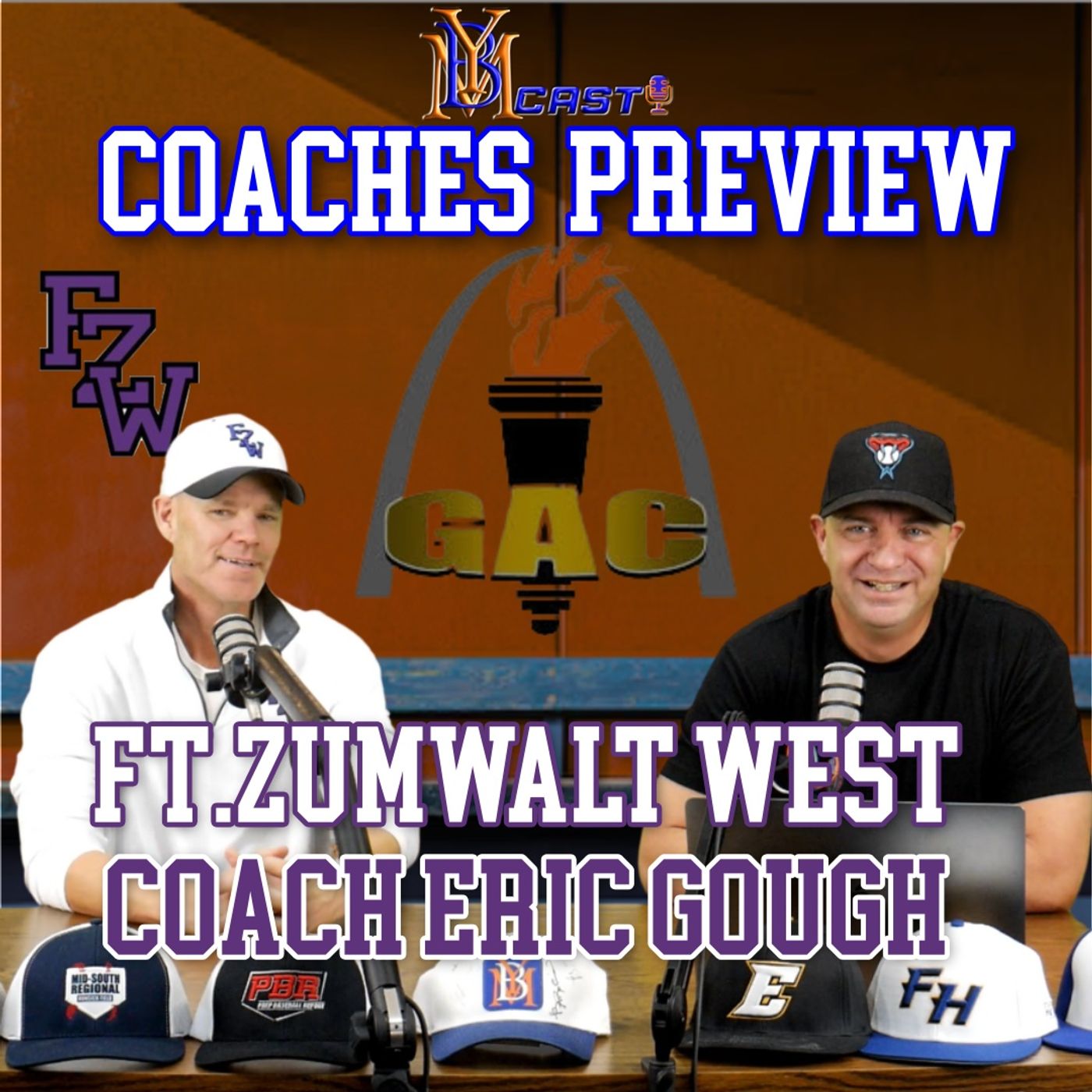 G.A.C. South Coaches Preview | Ft. Zumwalt West Coach Eric Gough | YBMcast episode artwork