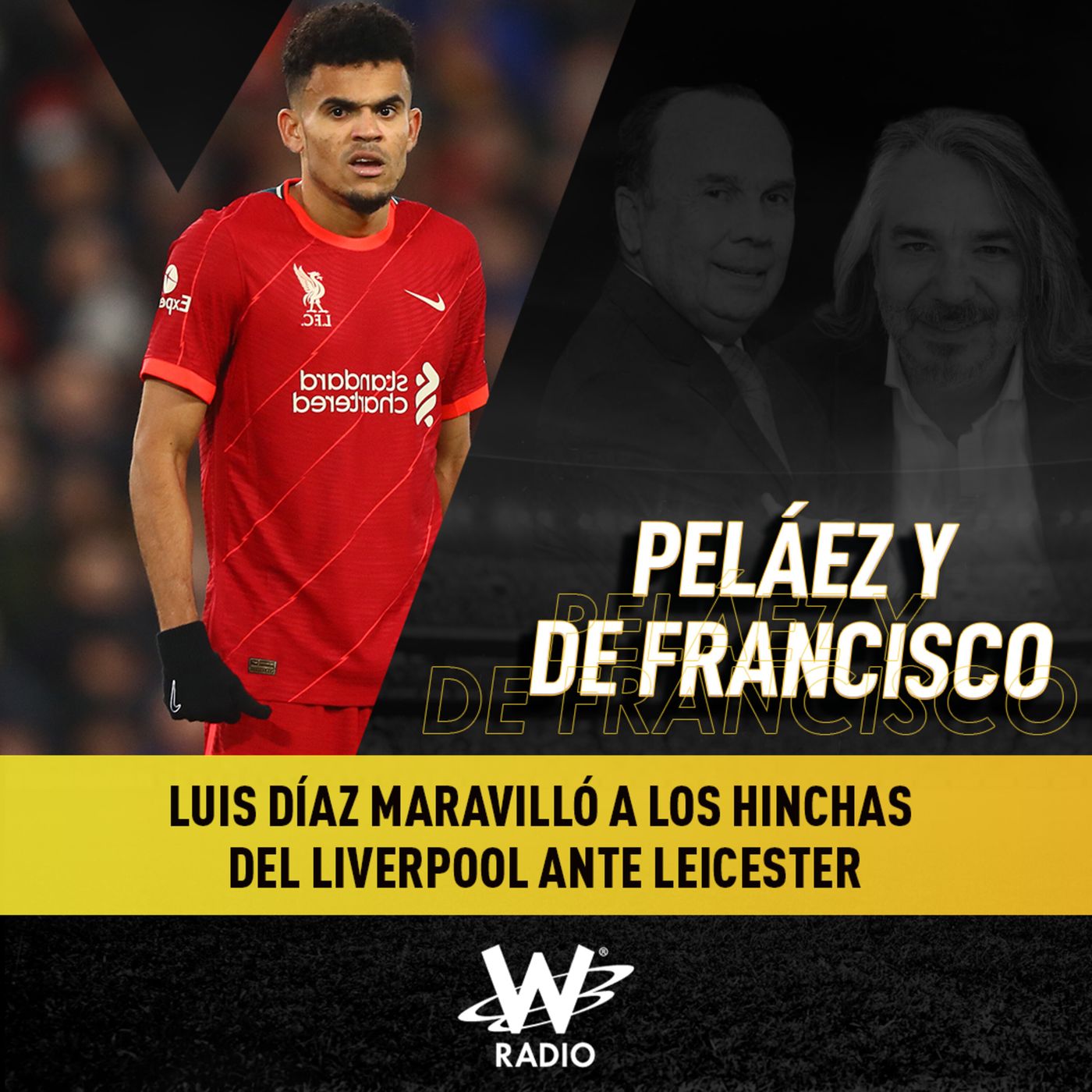Luis Díaz maravilló a los hinchas del Liverpool ante Leicester