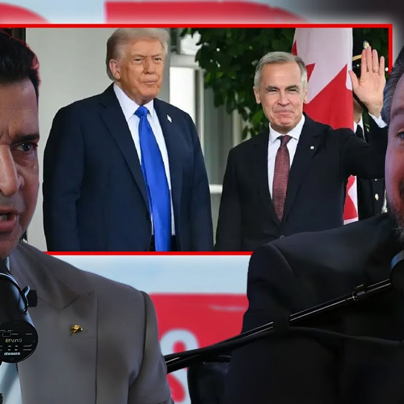 "Canada DEPENDS On The U.S." - Trump’s 100% Tariff THREAT Forces Carney To FOLD