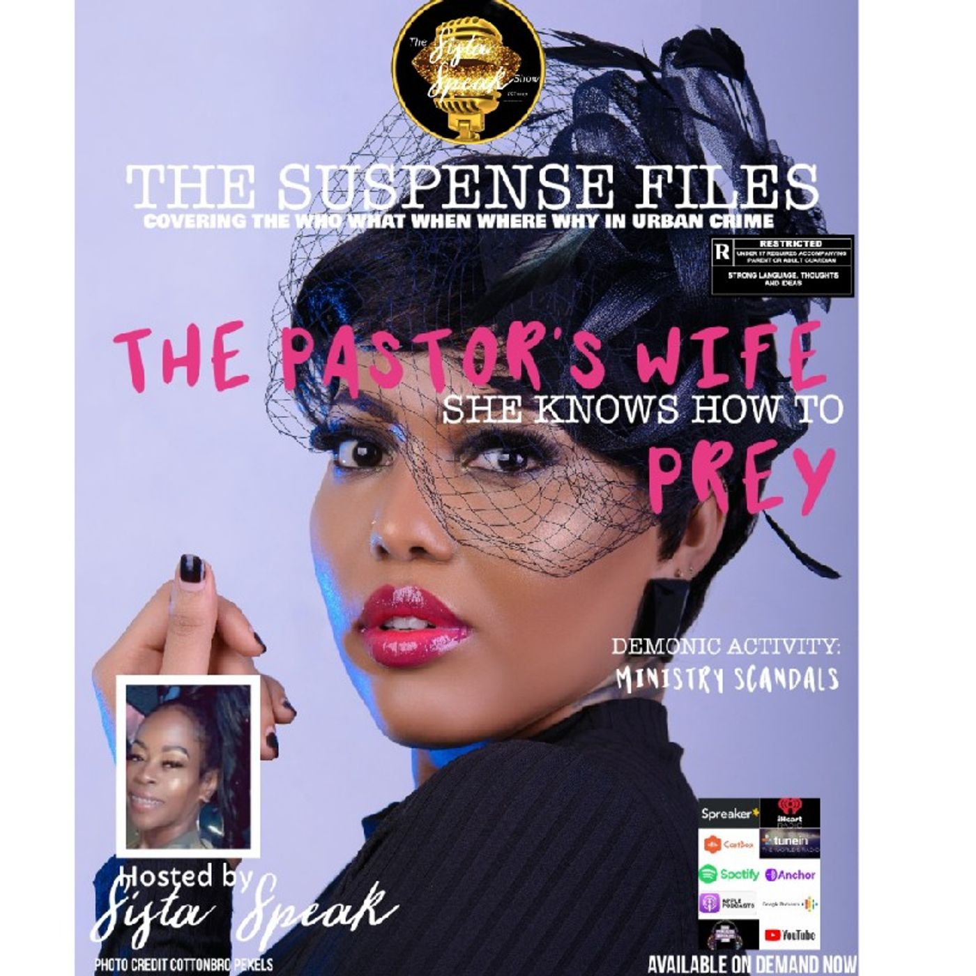 THE SUSPENSE FILES|• THE PASTOR'S WIFE SHE KNOWS HOW TO PREY• DEMONIC ACTIVITY: MINISTRY SCANDALS episode artwork