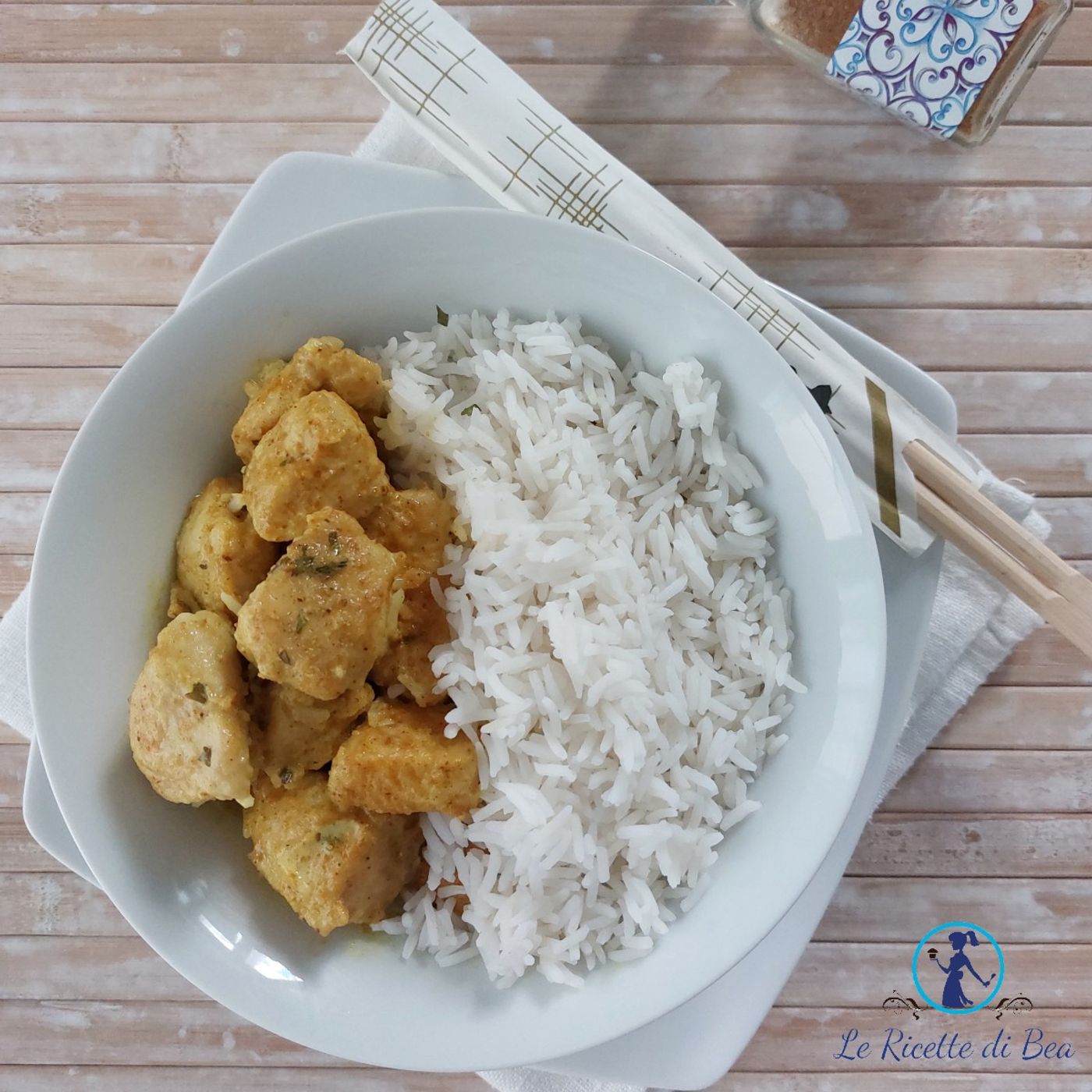 Pollo al curry con panna episode artwork