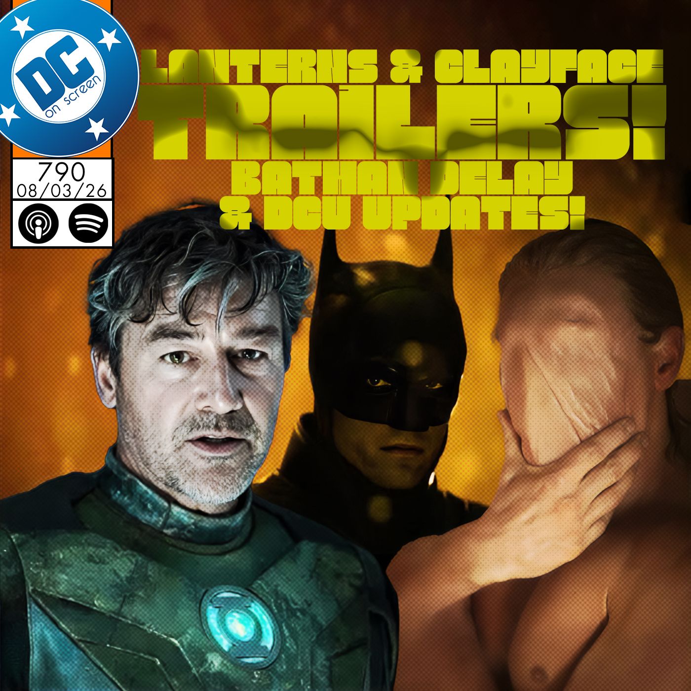 Lanterns & Clayface Trailers! Batman Delay & DCU Updates! episode artwork