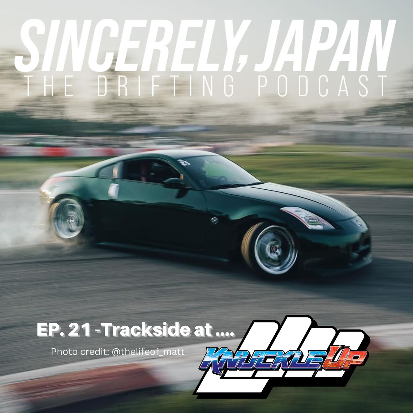 Podcasting Trackside at Knuckle Up!