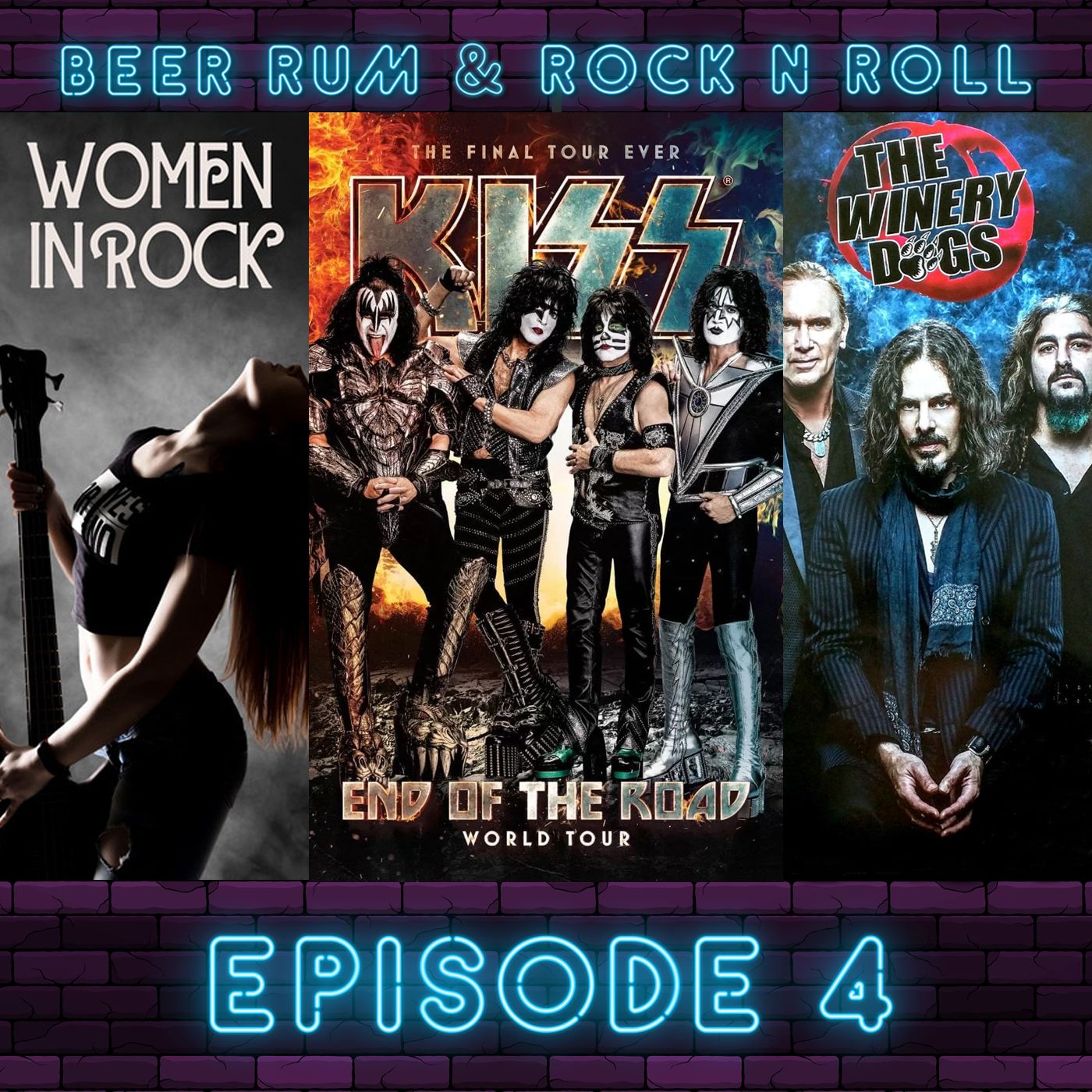Episode 4 | WOMEN IN ROCK / REPLACEMENT BAND MEMBERS / KISS VIP PACKAGES / WINERY DOGS episode artwork