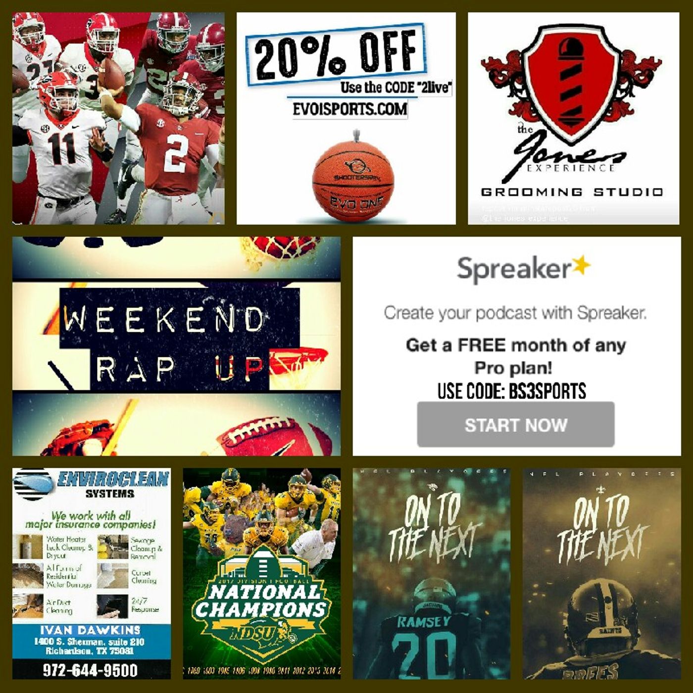 Weekend Rap Up Ep. 63: #RollTide or #GoDawgs? episode artwork