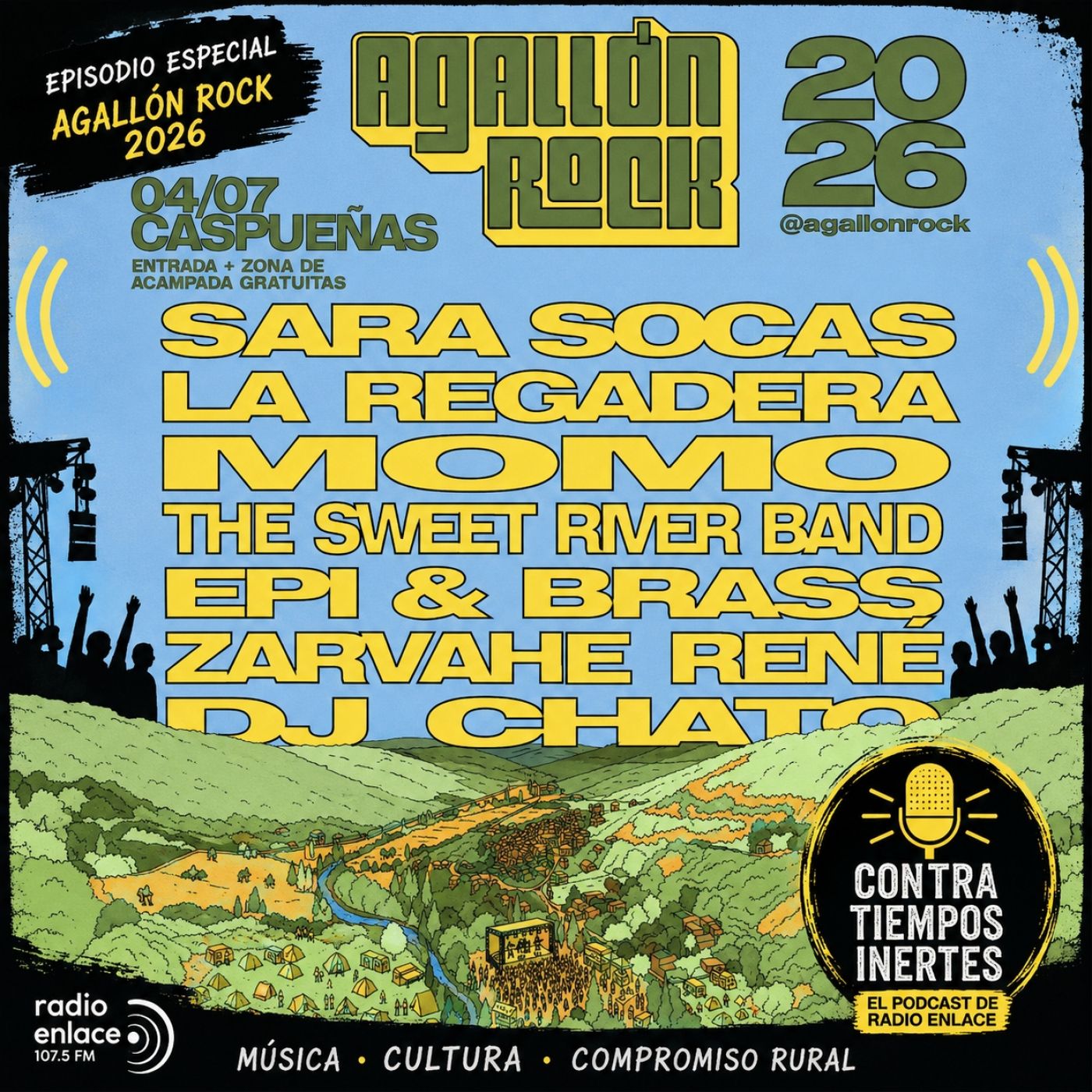 3x36 - Un Día Cualquiera - Agallón Rock 2026 - Contra Tiempos Inertes (IV) episode artwork