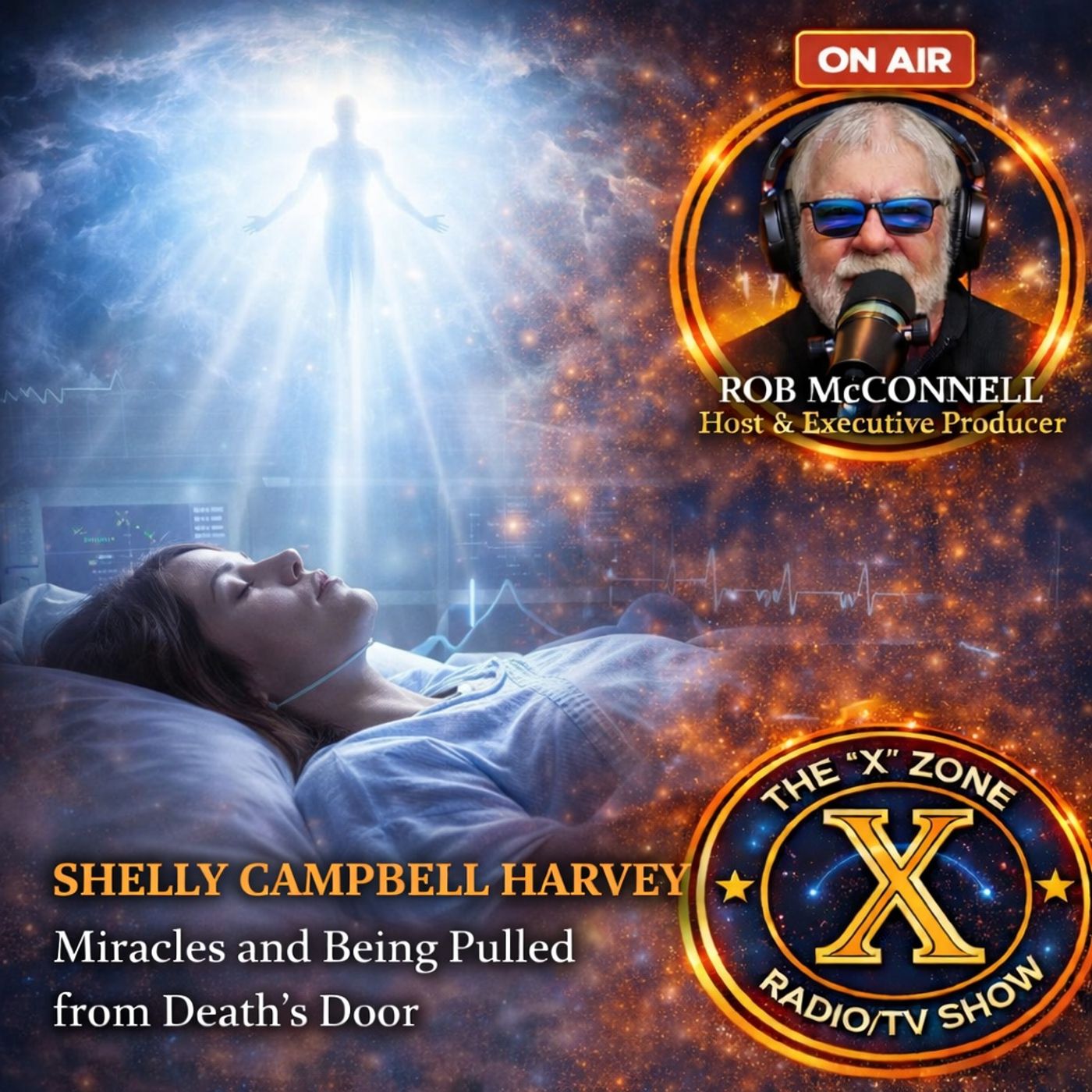 Rob McConnell Interviews - SHELLY CAMPBELL-HARVEY - Miracles and Being Pulled from Deaths Door