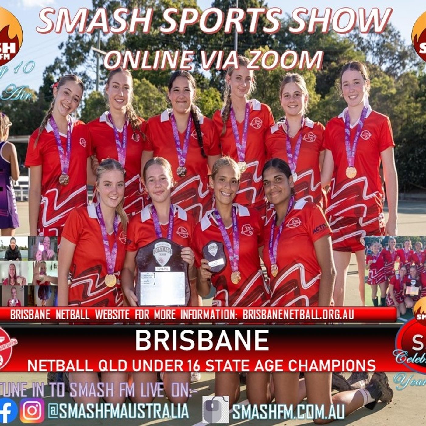 SSS10THYR: Brisbane Netball Association NQ24 U16 Senior State Age Championship Interviews 160624