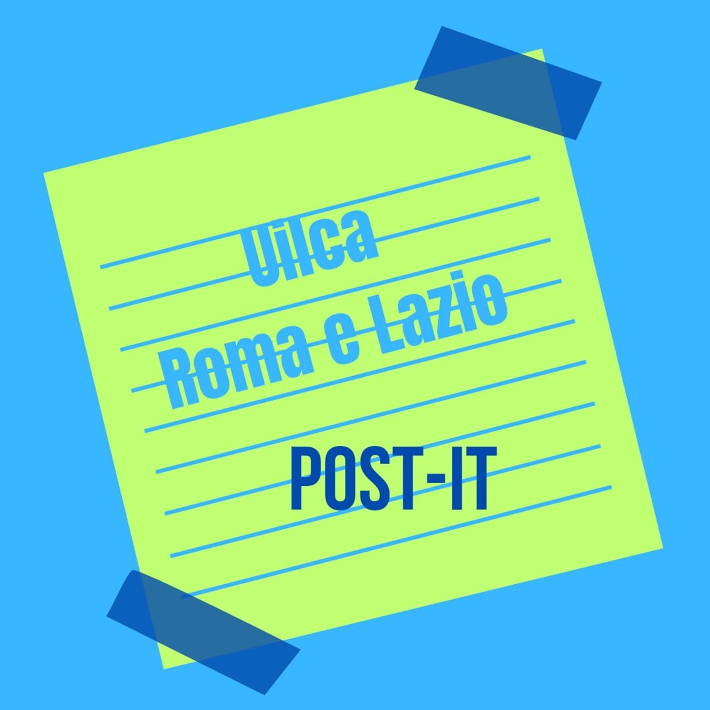 UILCA Roma e Lazio Post-it podcast artwork