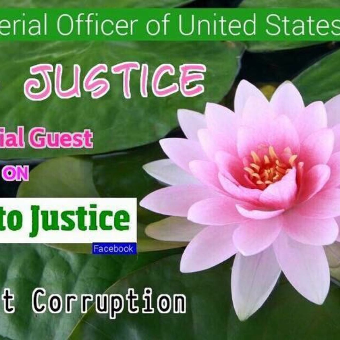Sat August 2, 2017 "Lunch with Lotus Justice episode artwork