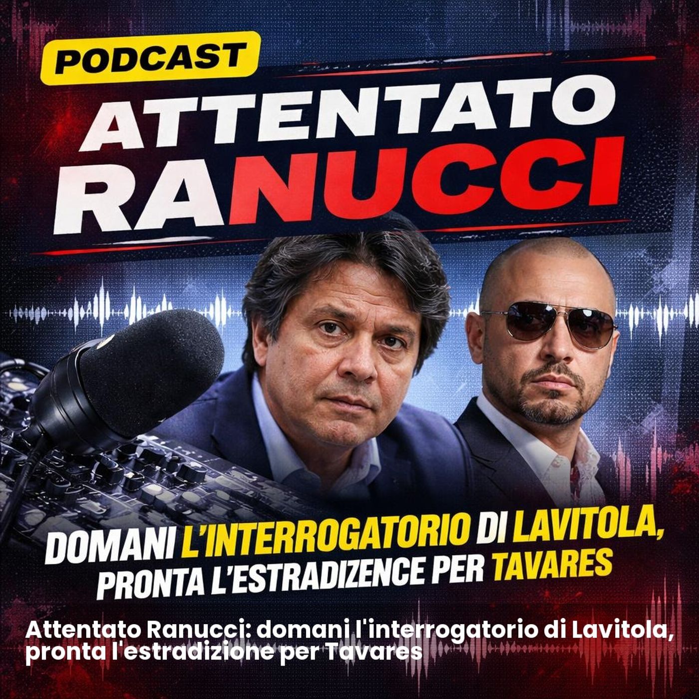 Attentato Ranucci: domani l'interrogatorio di Lavitola, pronta l'estradizione per Tavares episode artwork