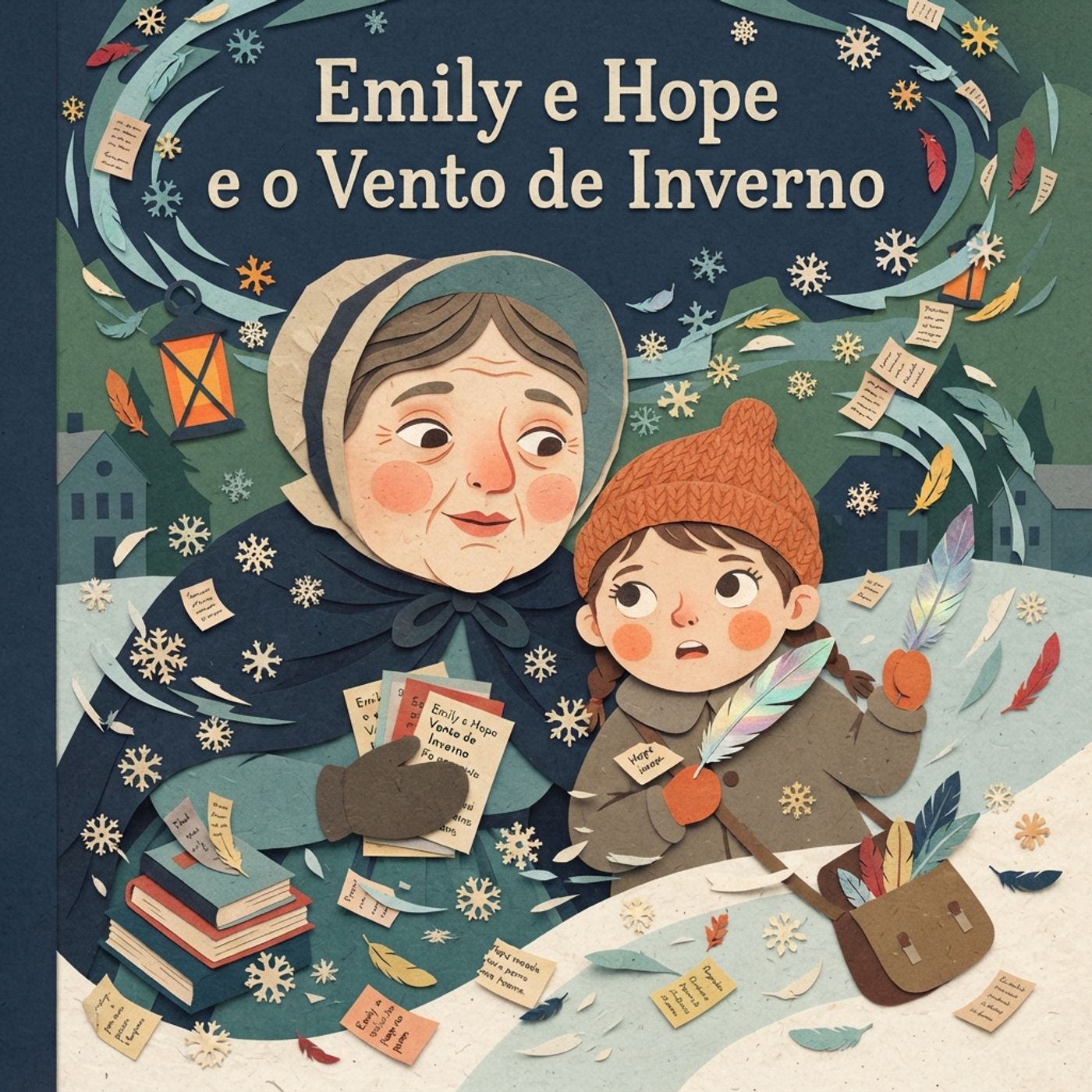 Emily e Hope e o Encontro das Asas e dos Versos ｜ História para crianças