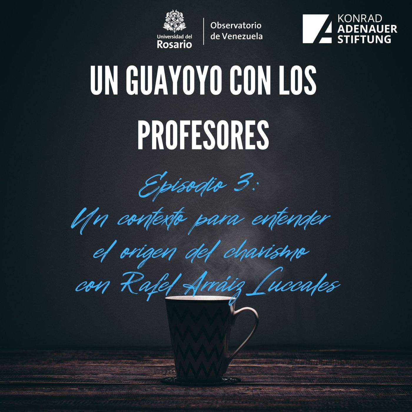 Un Guayoyo con los profesores