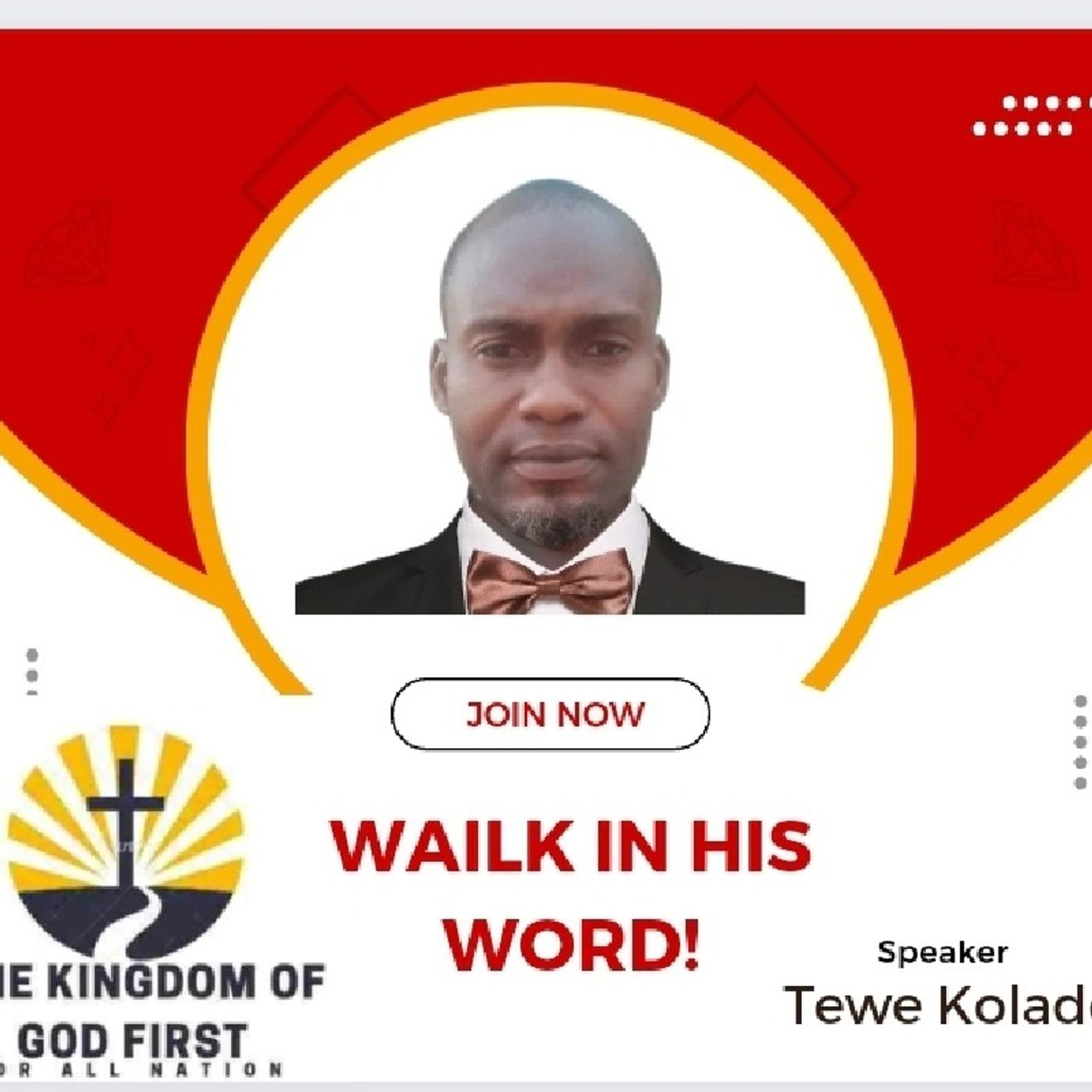 WALK IN HIS WORD!