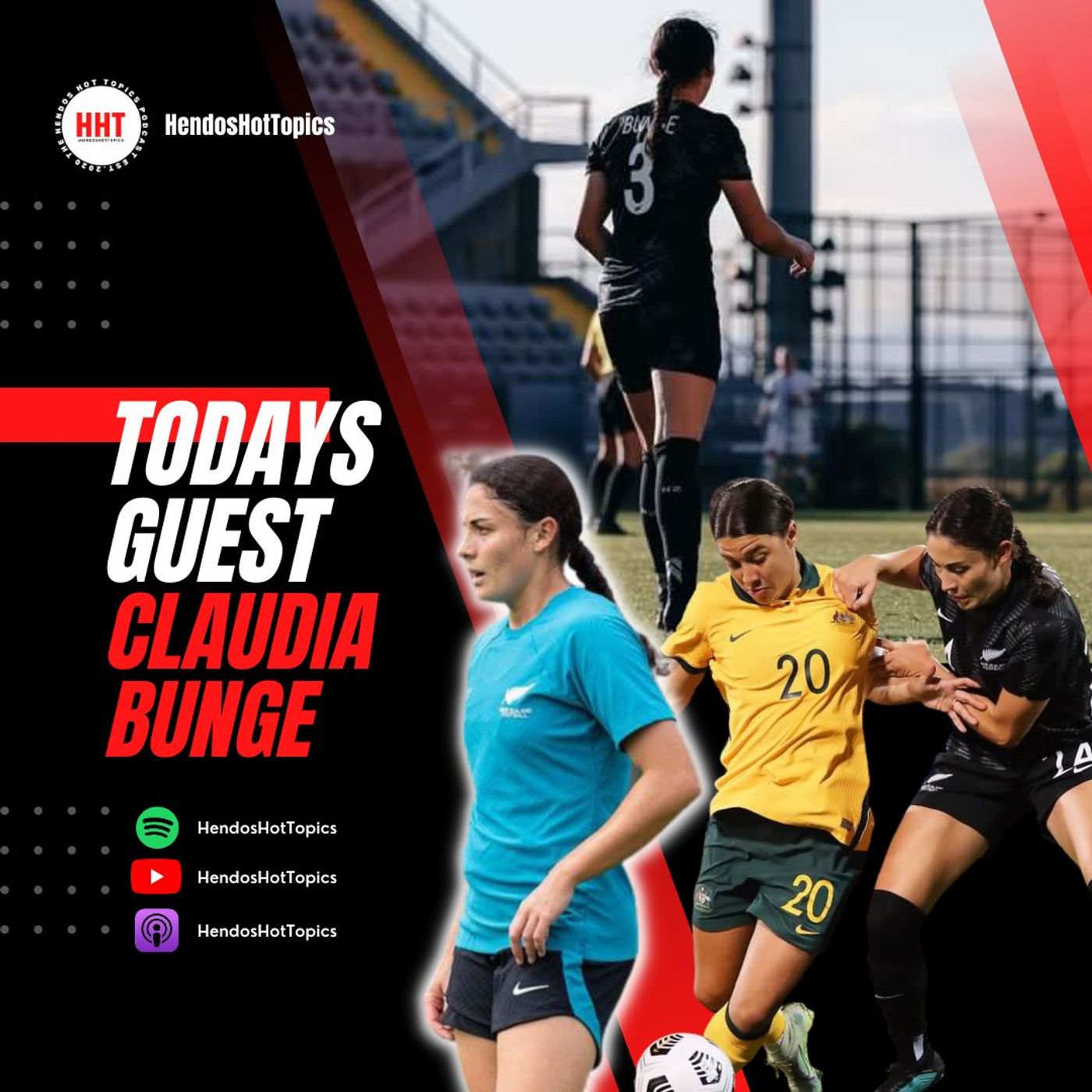 HHT EXCLUSIVE- Claudia Bunge/ Football Sensation, Chat ahead of Women's World Cup