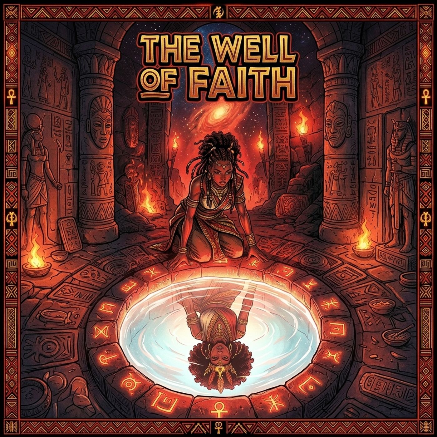 THE WELL OF FAITH — Tha Daily Spark cover