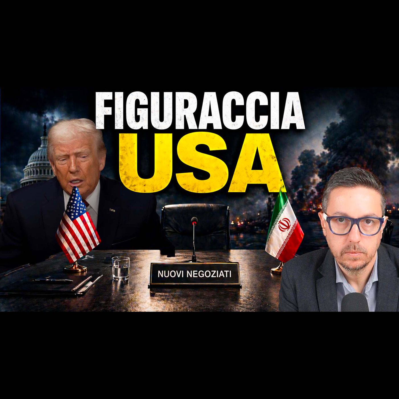 FIGURACCIA USA | TRUMP ANNUNCIA I COLLOQUI, L’IRAN NON SI PRESENTA