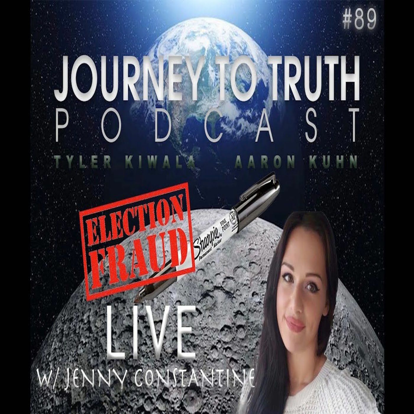 EP 89 - Live w/ Jenny Constantine -  Sharpie-Gate - The People Have To Be Shown - Black Magic