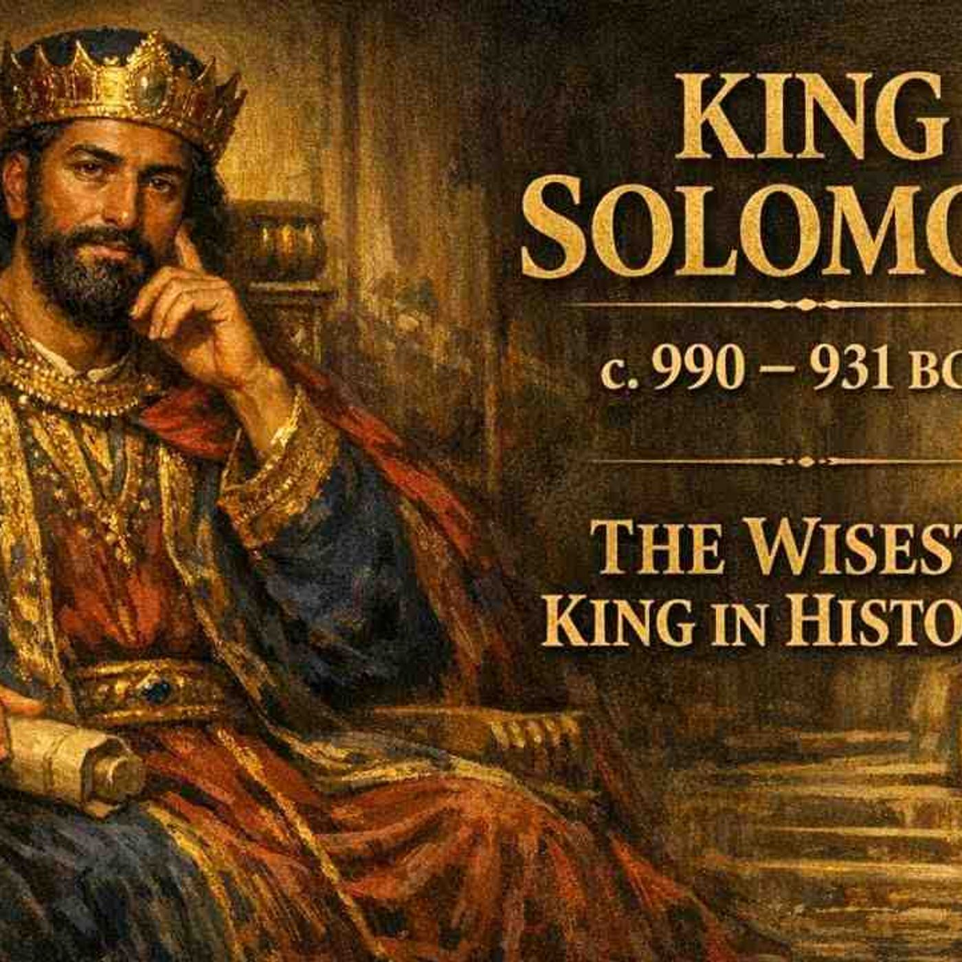 The Story of King Solomon _ The Wisest King in the Bible _ Ancient History for Sleep