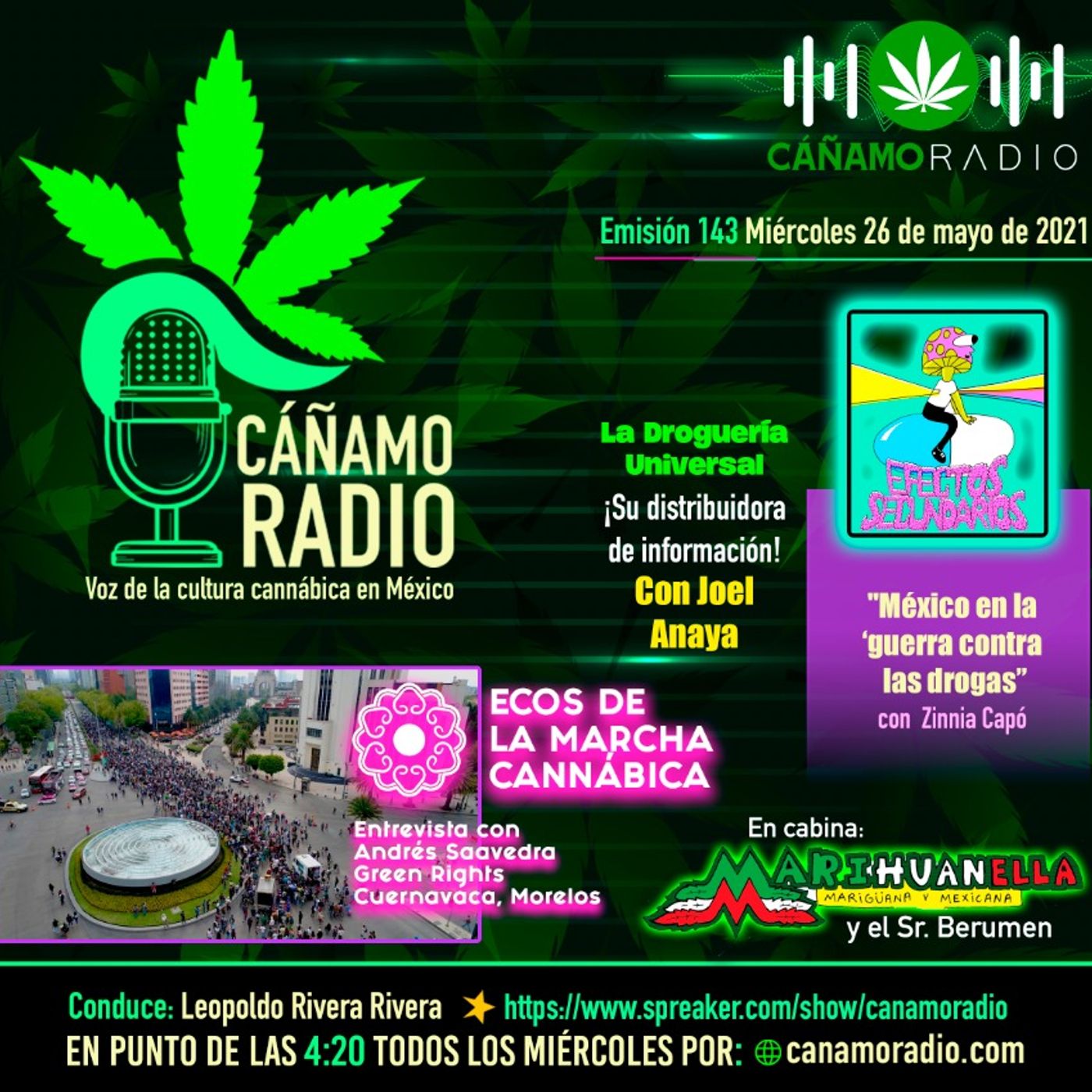 Antes CANIAMO Radio AHORA Mariguana RADIO