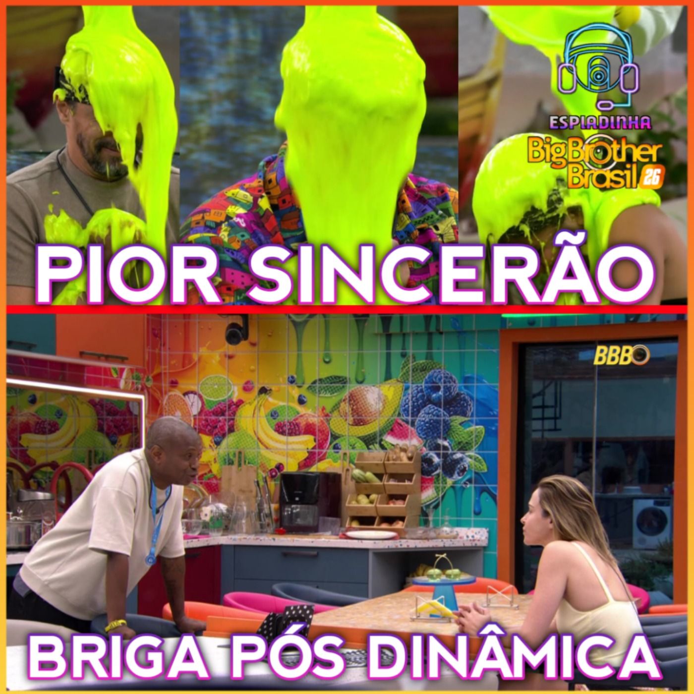 PIOR SINCERÃO DA HISTÓRIA! + CAPETINHA ATENDE BIG FONE E TRETA COM MILENA E ANA PAULA | BBB 26