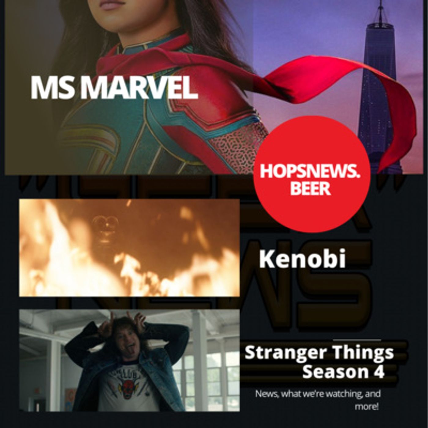 Ep 114: Ms Marvel, Stranger Things, and Kenobi OH MY!