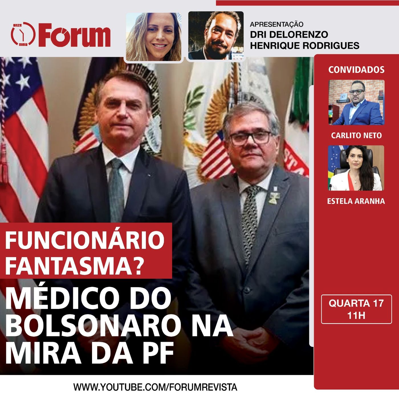 Médico de Bolsonaro na mira da PF | Caso Glauber e MBL | PEC das Drogas: Senado afronta STF episode artwork