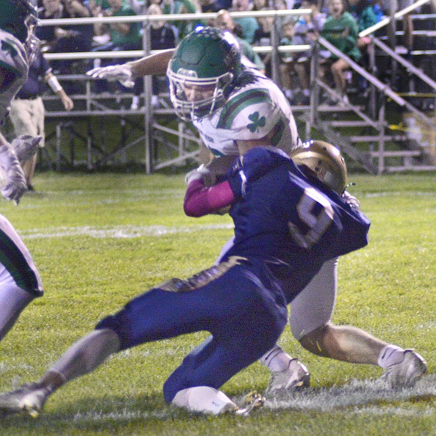 Seneca’s Cam Shriey runs for 215 yards, 4 TDs in 43-26 win over Marquette episode artwork