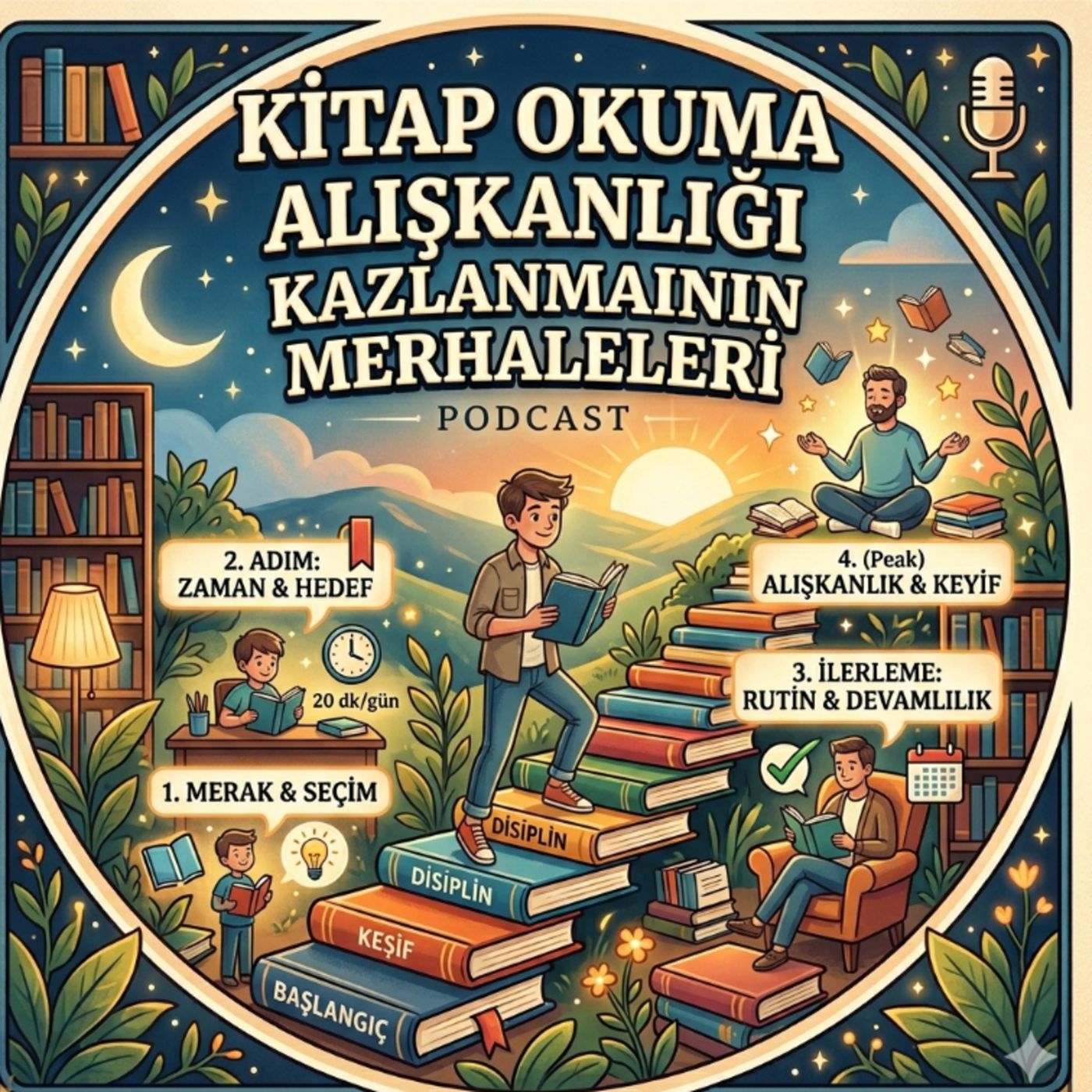 Kitap Okuma Alışkanlığı Kazanmanın Merhaleleri episode artwork