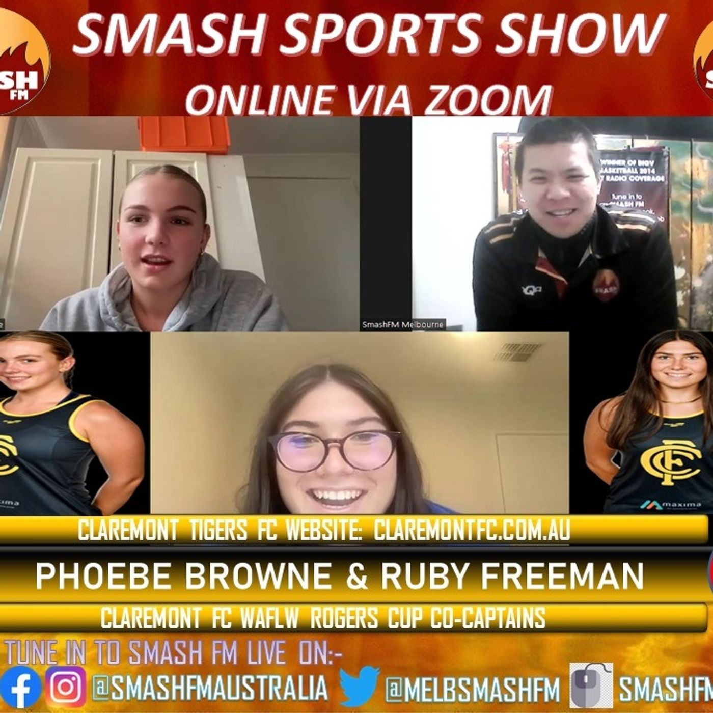 SSS10THYR: Claremont FC WAFLW Rogers Cup Co-Captains Interviews 040623