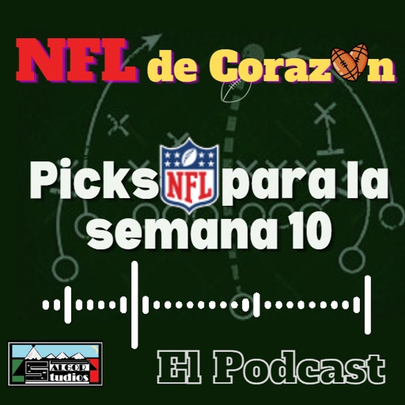 Portada de NFLocos de Corazon Podcast