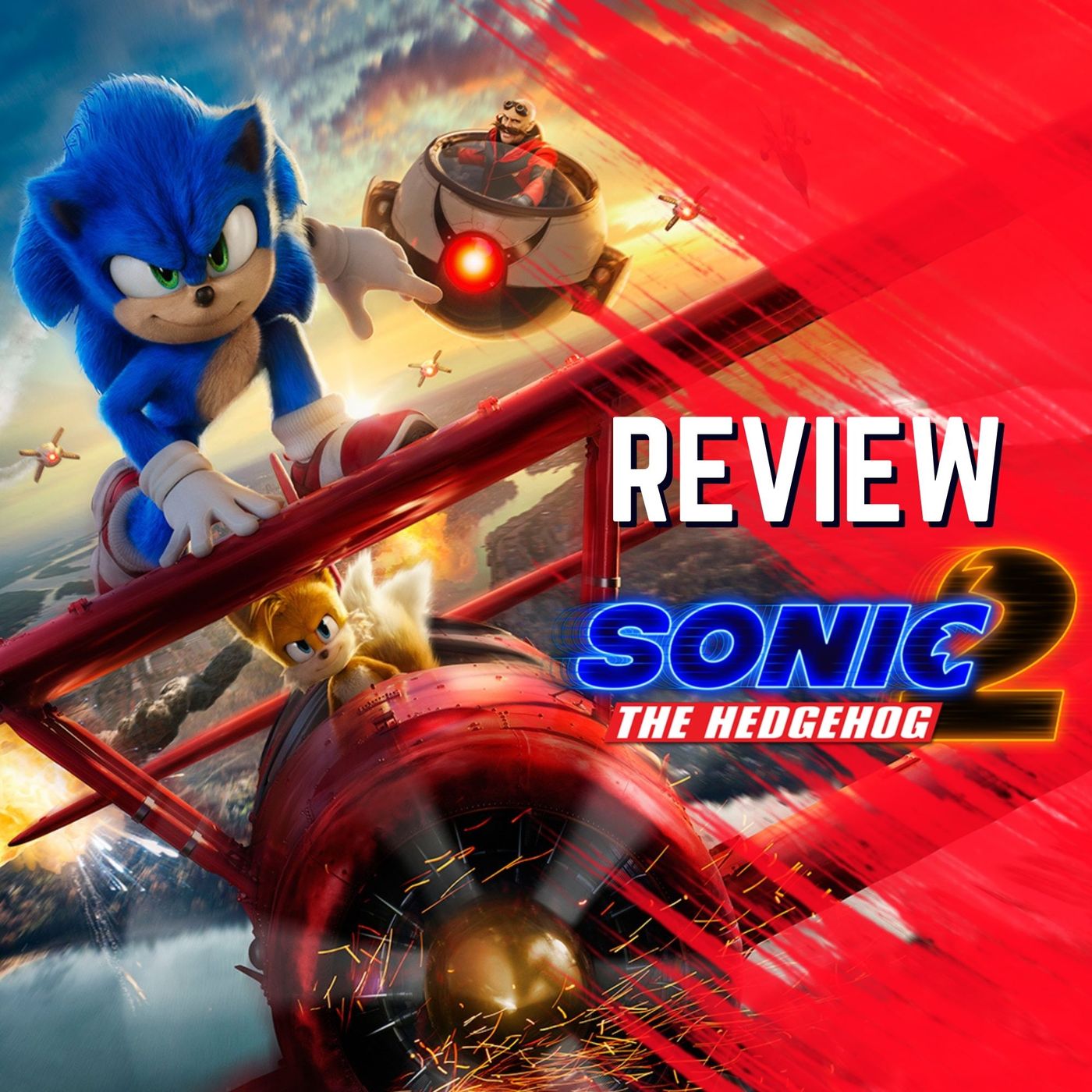 Sonic the Hedgehog 2 - Movie Review - podcast episode cover