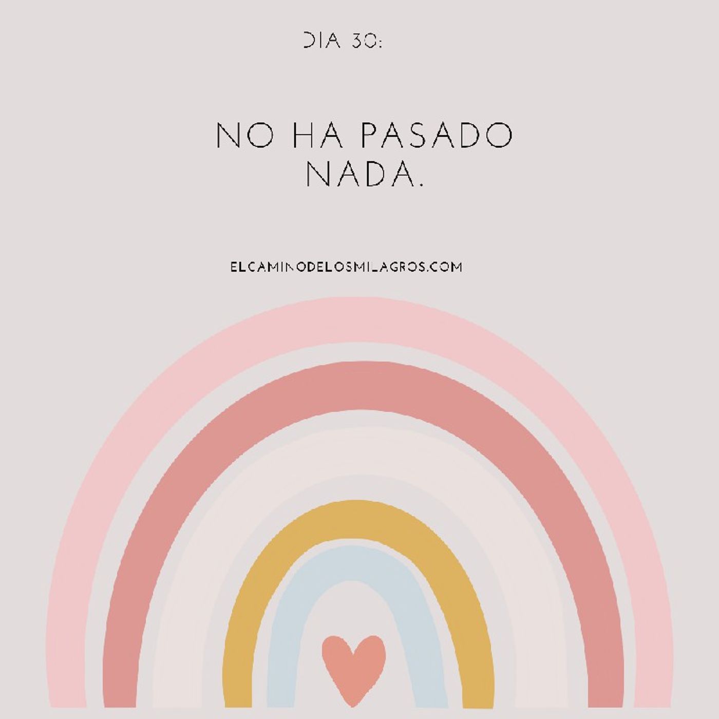Cada día, un milagro.