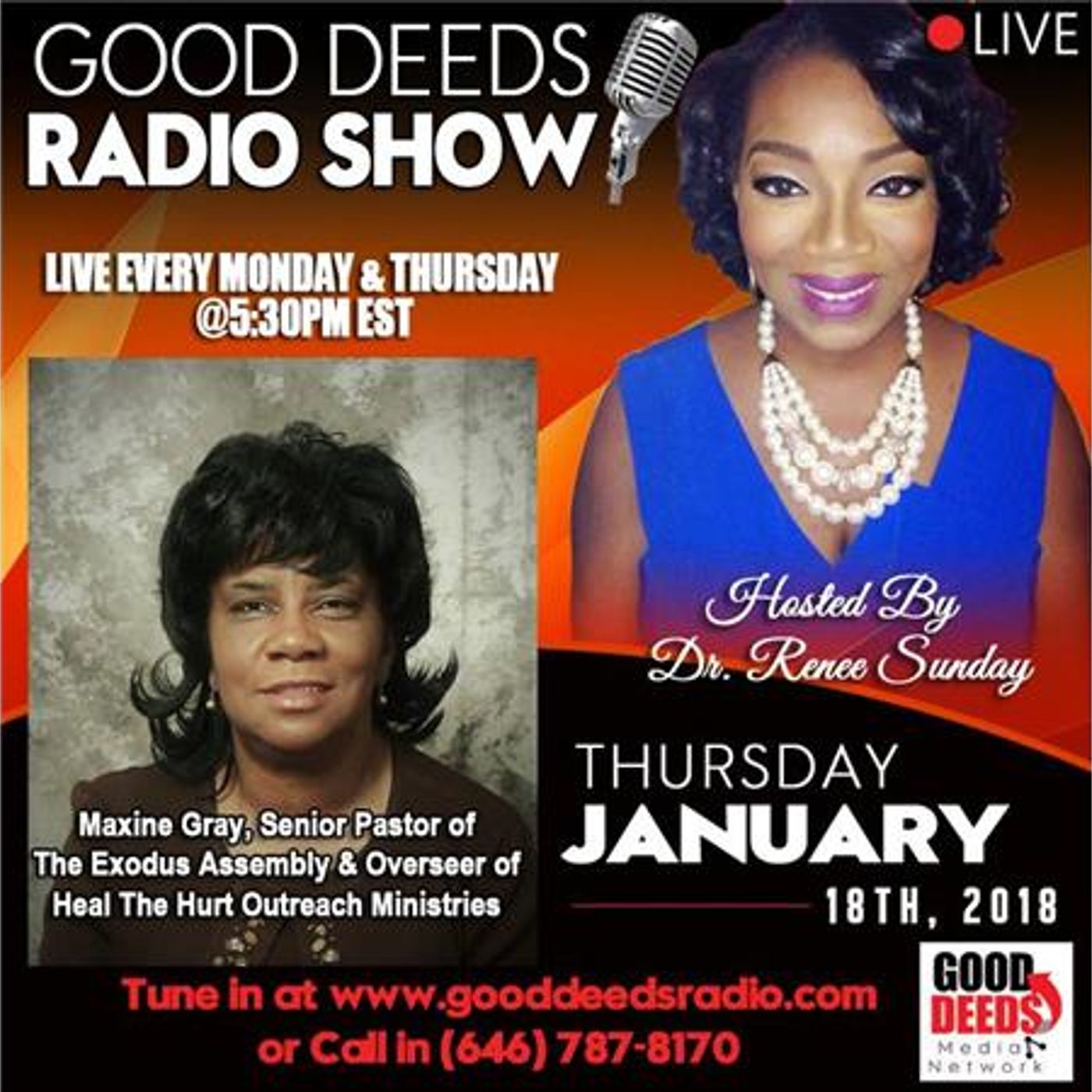 Dr. Renee Sunday\'s show