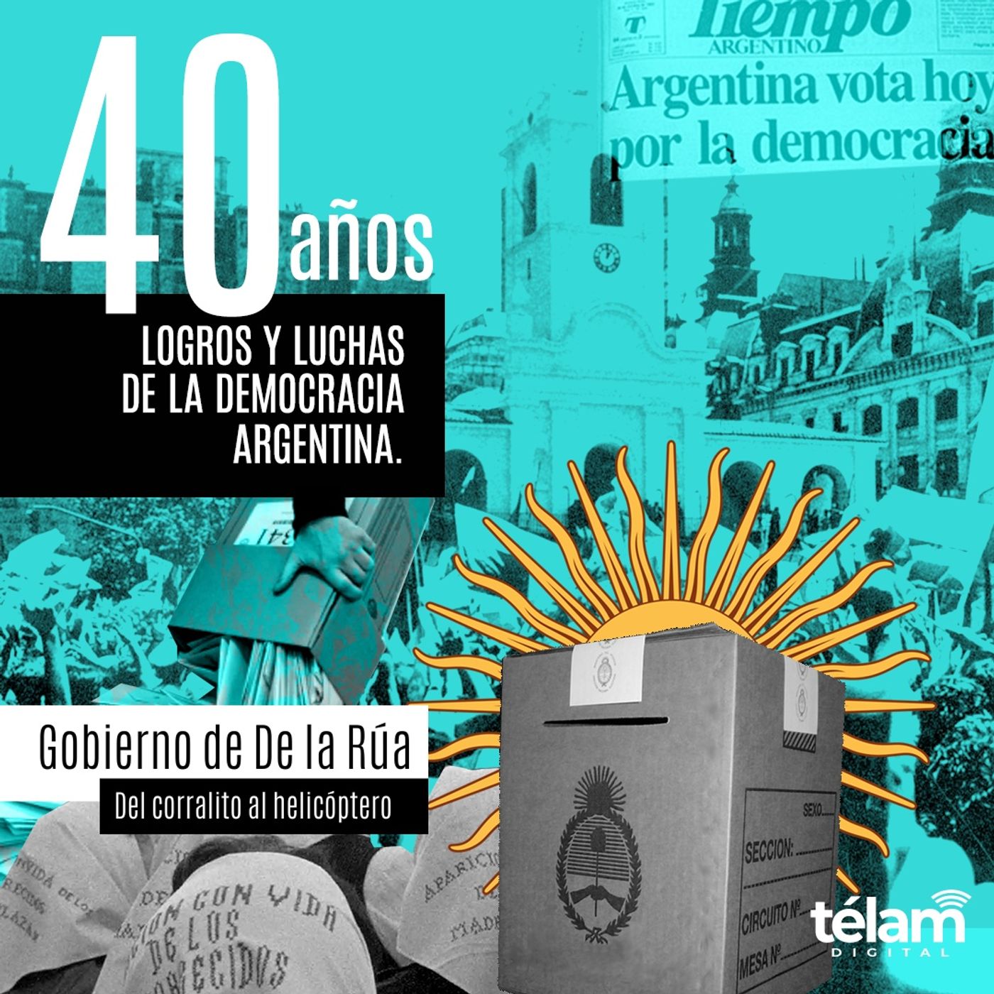40 Años de Democracia: Logros y luchas