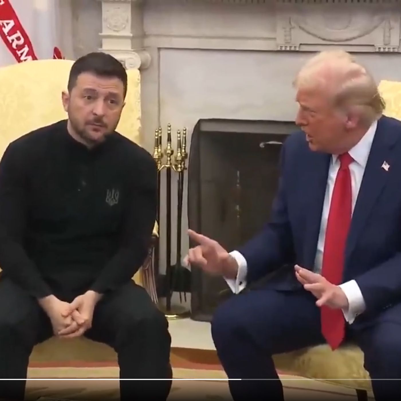 Tertulia de La Trinchera. Trump intenta humillar a Zelenski: "Estás jugando con la tercera guerra mundial"