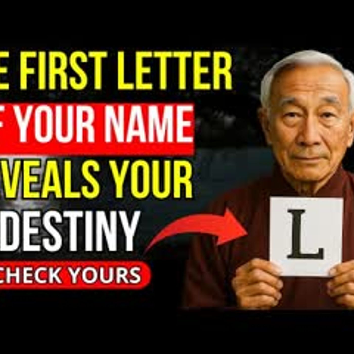 What the FIRST Letter of Your Name Means WILL SHOCK You   Buddhist Teachings
