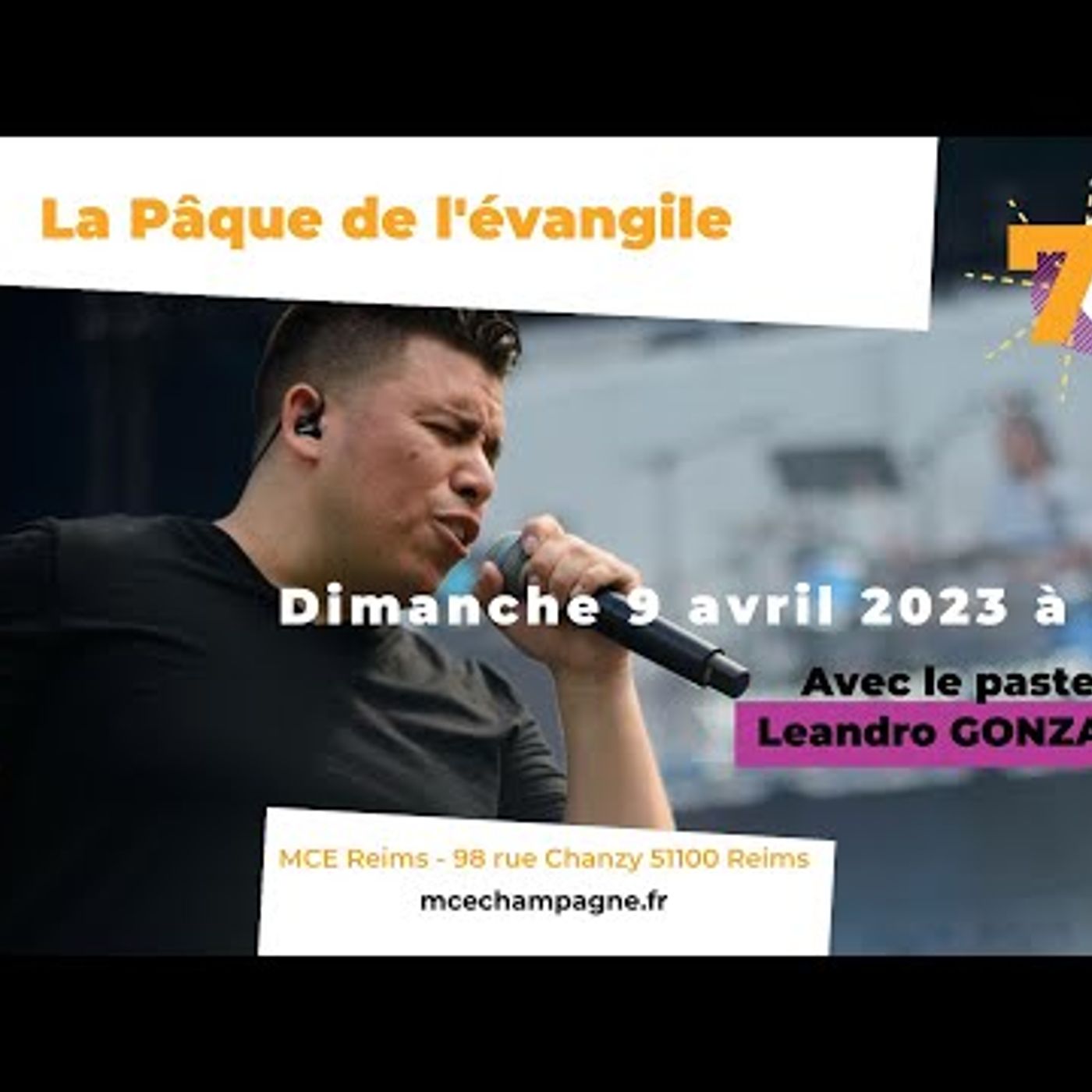 Mission Chrétienne de Reims - Pasteur Leandro GONZALEZ - La Pâque de l'Evangile