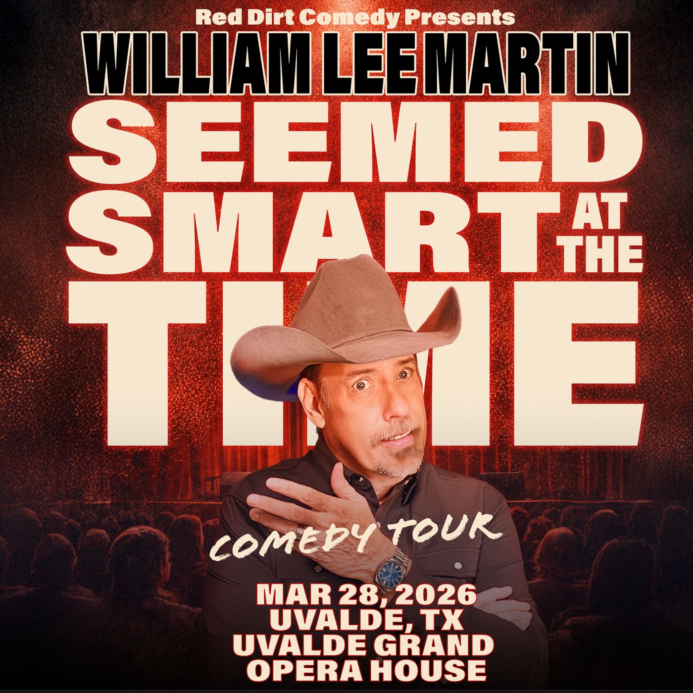 Comedian William Lee Martin / March 2026 episode artwork